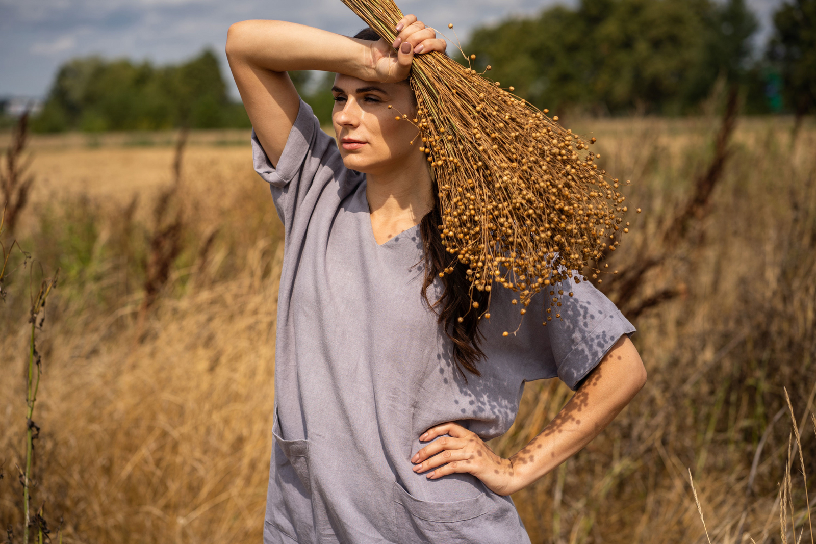 From Flax to Linen Clothing: Long Journey in Short