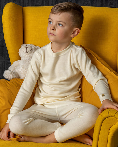 Kids' Long Sleeve Shirt Merino Wool