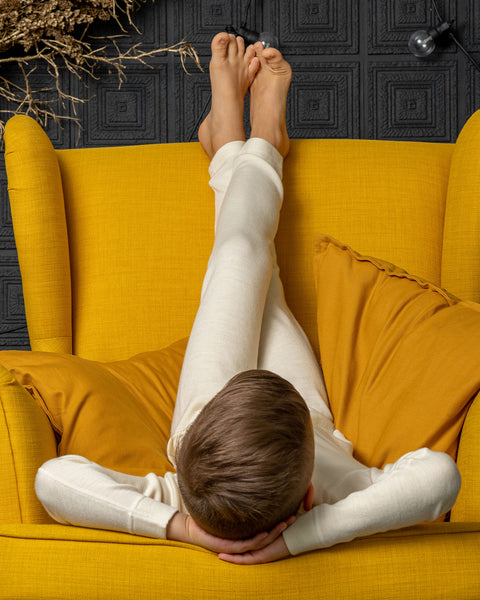 Kids' Pants 250 Merino Natural