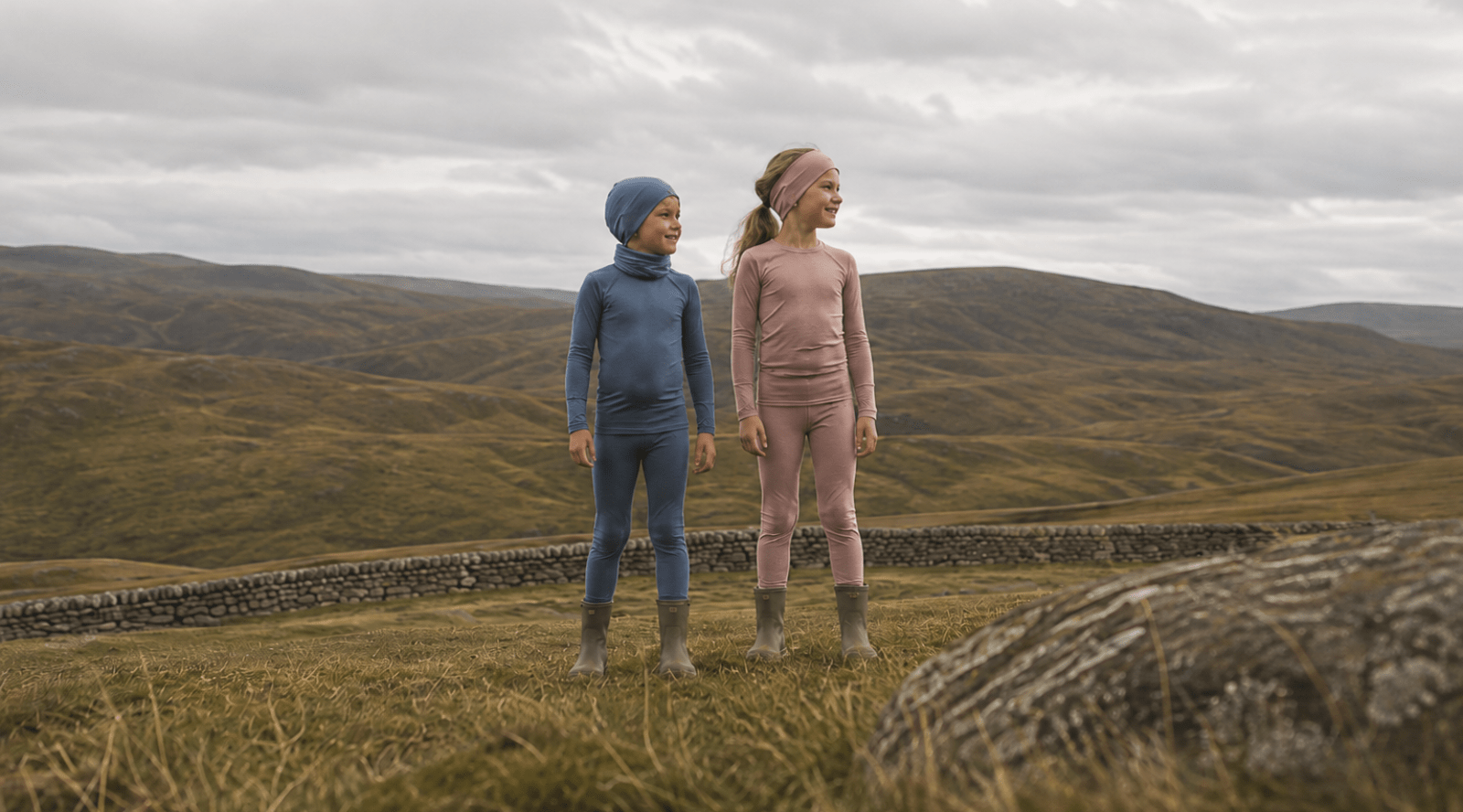 outdoor wear for kids from merino wool