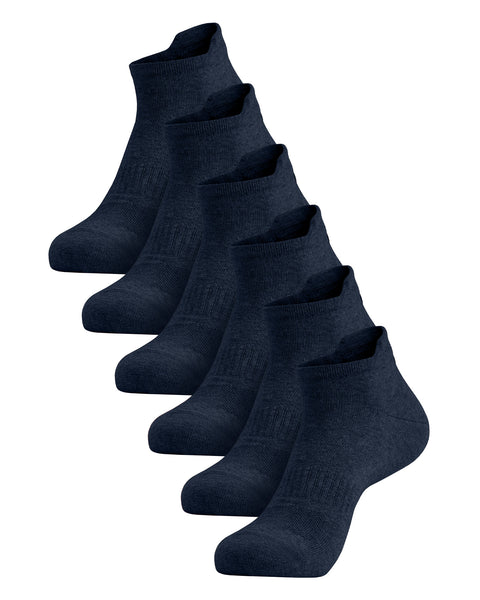 Women’s Natural Cotton Light Everyday Socks 6-Pack