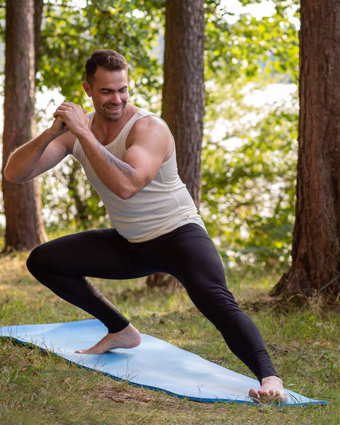 Débardeur Homme en Mérinos Naturel
