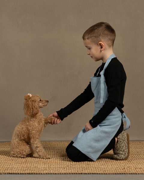 Chaussons bottines en mérinos pour enfants
