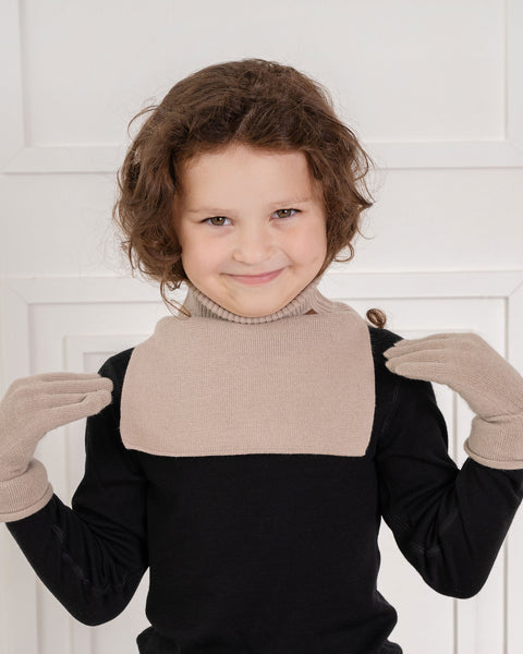 Kids&#39; Knit Dickie Cotton