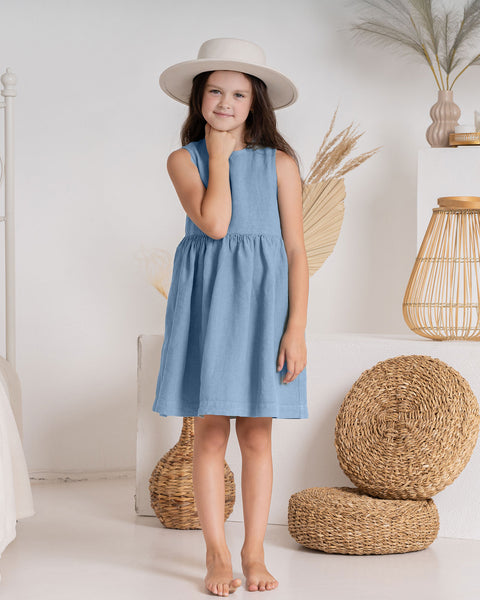 Robe en lin pour filles Maya