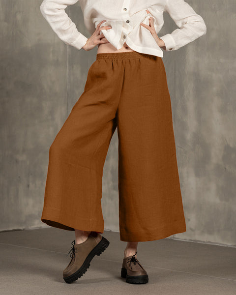 Culottes en lin Lana