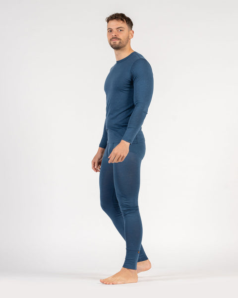 Men&#39;s 160 Long Sleeve &amp; Bottom 2-Piece Denim