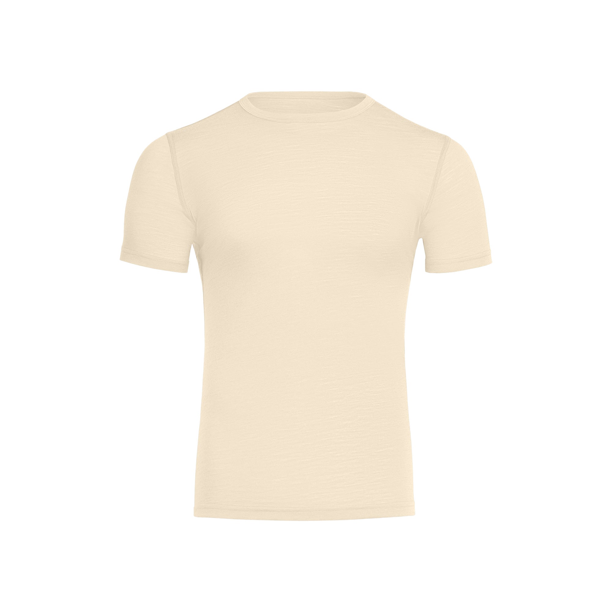 Chandail à manches courtes Merino 160 pour homme Naturel