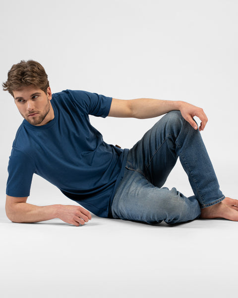 T-shirt de voyage pour homme en 100 % mérinos