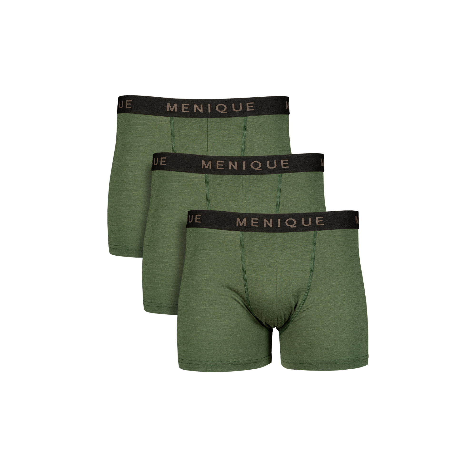 Men’s merino wool boxer shorts 3-pack in denim blue – odor-resistant and quick-drying men’s underwear set for daily wear.