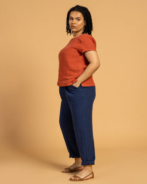 Pantalon en lin Dakota