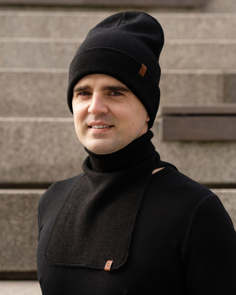 Men&#39;s Dickie Neck Warmer Knitted Merino