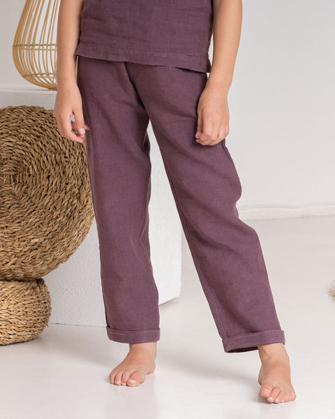 Pantalon en lin Dakota pour enfants