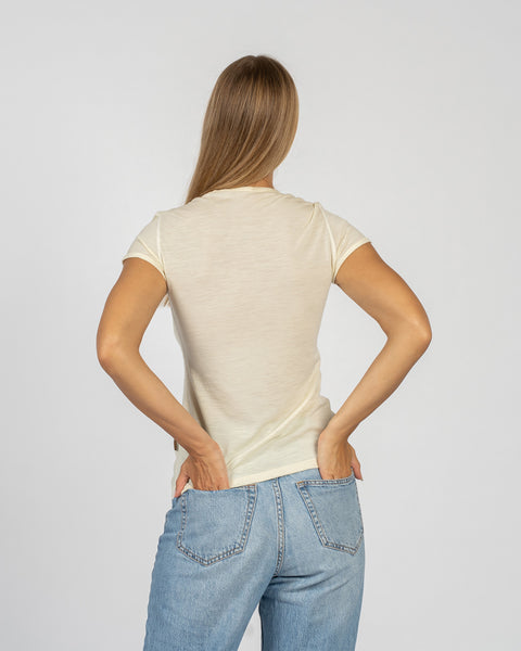 Women&#39;s 160 Merino T-Shirt Natural