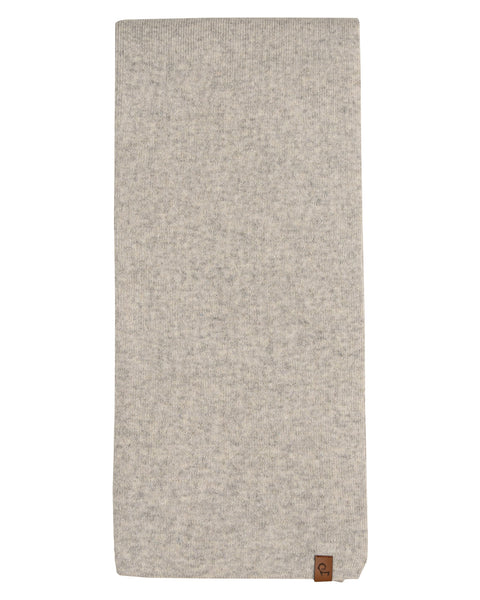 Women&#39;s Knit Scarf Merino &amp; Cashmere Light Gray