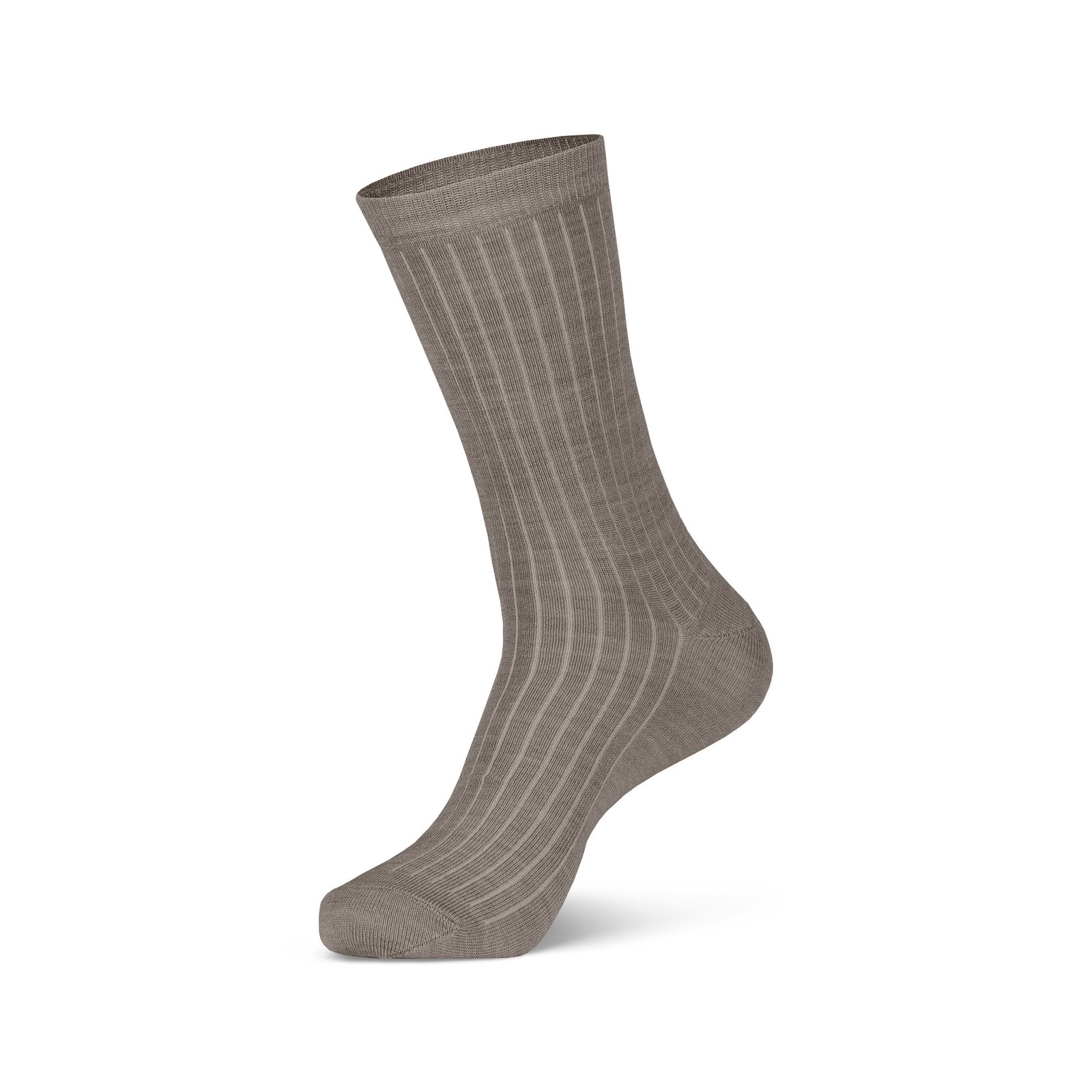 Women's Merino Rib Crew Socks in all 5 available colors, including black, light gray, natural, and beige.