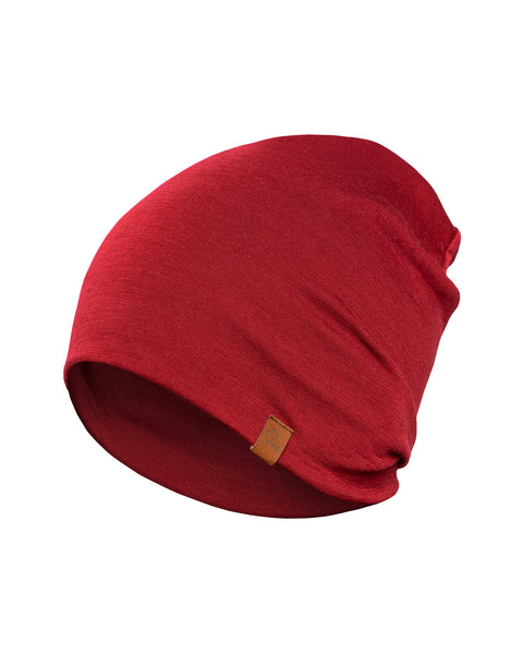 Bonnet en mérinos pour femme Royal Cherry