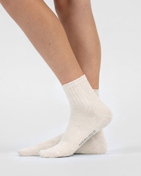 Chaussettes montantes pour enfants en coton Naturel