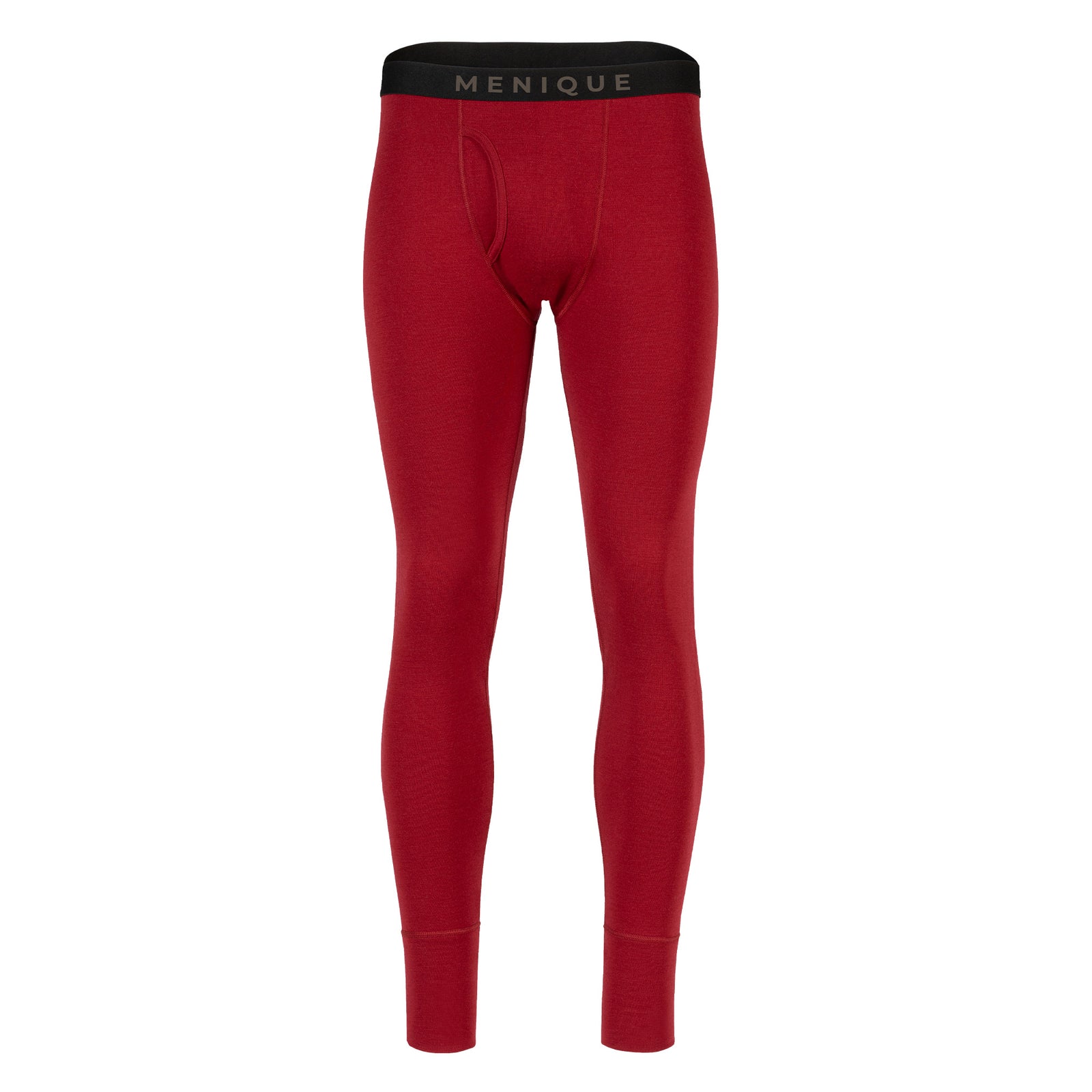 Pantalon Rub en mérinos 250 pour homme Cerise Royale