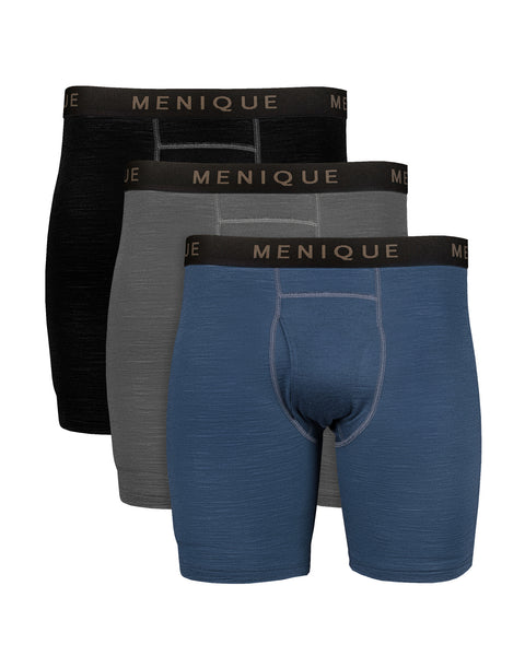 Lot de 3 boxers pour hommes en mérinos