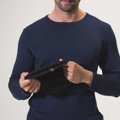 Bonnet en mérinos pour homme noir