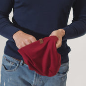 Bonnet en mérinos pour homme Royal Cherry