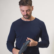 Tour de cou en mérinos pour homme Gris Parfait