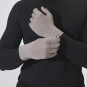 Gants sans doigts thermiques en mérinos pour hommes