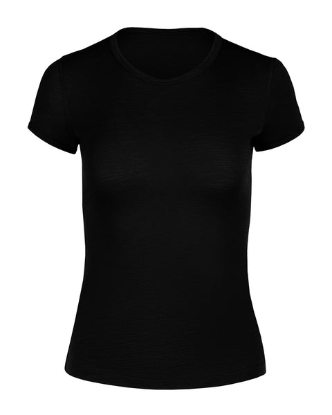 Women&#39;s 160 Merino T-Shirt Black