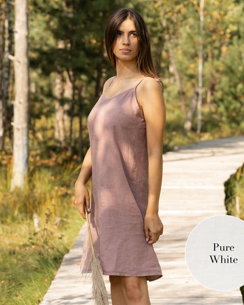 Robe nuisette Liv Pure White