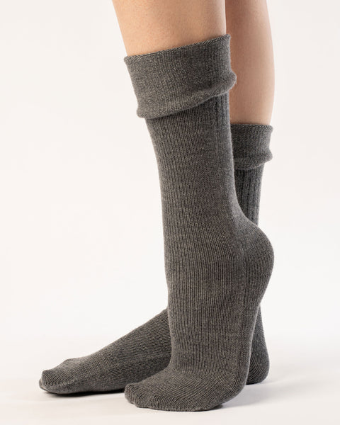 Women&#39;s Socks 3-Pack Black/Creamy beige/Dark gray